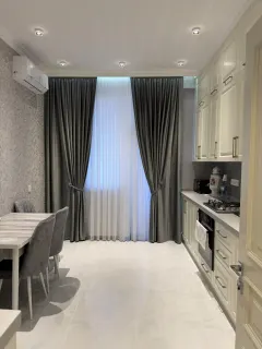 Kirayə 2 otaqlı Mənzil 80 m² Xətai r. Ağ şəhər q. – şəkil 4