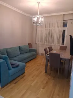 Kirayə 2 otaqlı Mənzil 65 m² Yasamal r. Yeni Yasamal q. İnşaatçılar m. – şəkil 1
