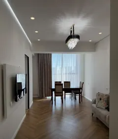 Kirayə 2 otaqlı Mənzil 75 m² Nərimanov r. Gənclik m. – şəkil 1
