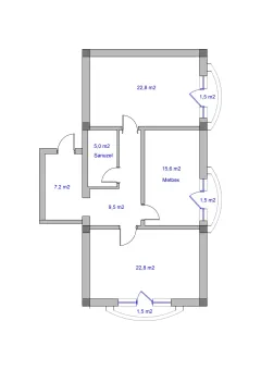 For rent 2-room House / Villa 88 m² Səbail dist. Badamdar settl. – şəkil 2
