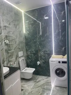 Kirayə 2 otaqlı Mənzil 70 m² Xətai r. Ağ şəhər q. – şəkil 6