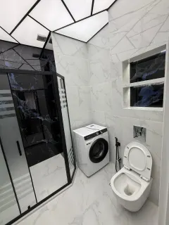 Kirayə 4 otaqlı Mənzil 130 m² Xətai r. Ağ şəhər q. – şəkil 15
