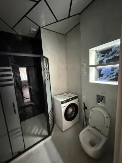 Kirayə 4 otaqlı Mənzil 130 m² Xətai r. Ağ şəhər q. – şəkil 14