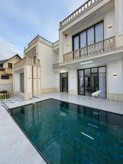Kirayə 4 otaqlı Həyət evi / Bağ evi 240 m² Xəzər r. – şəkil 17
