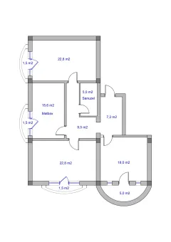 For rent 3-room House / Villa 110.4 m² Səbail dist. Badamdar settl. – şəkil 4