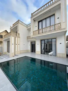 Kirayə 4 otaqlı Həyət evi / Bağ evi 240 m² Xəzər r. – şəkil 16
