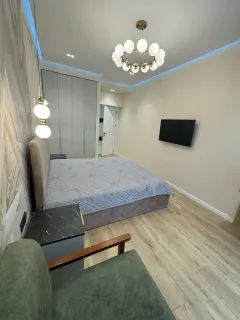Kirayə 2 otaqlı Mənzil 70 m² Xətai r. Ağ şəhər q. – şəkil 5