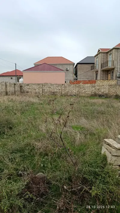 Satılır Torpaq Abşeron r. Masazır q.