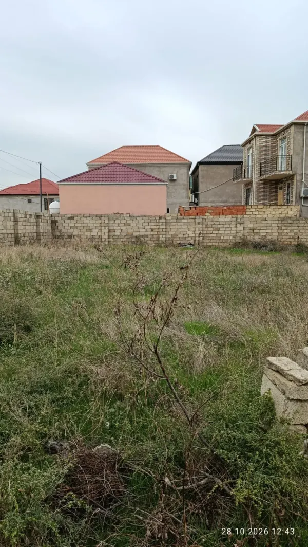Satılır Torpaq Abşeron r. Masazır q.