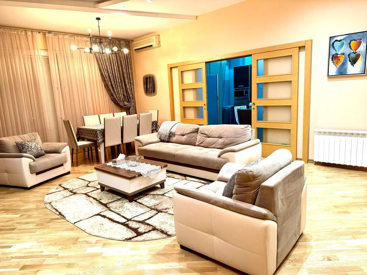 Kiralık 3 odalı Daire 130 m² Nəsimi ilçesi 28 May metro – şəkil 2