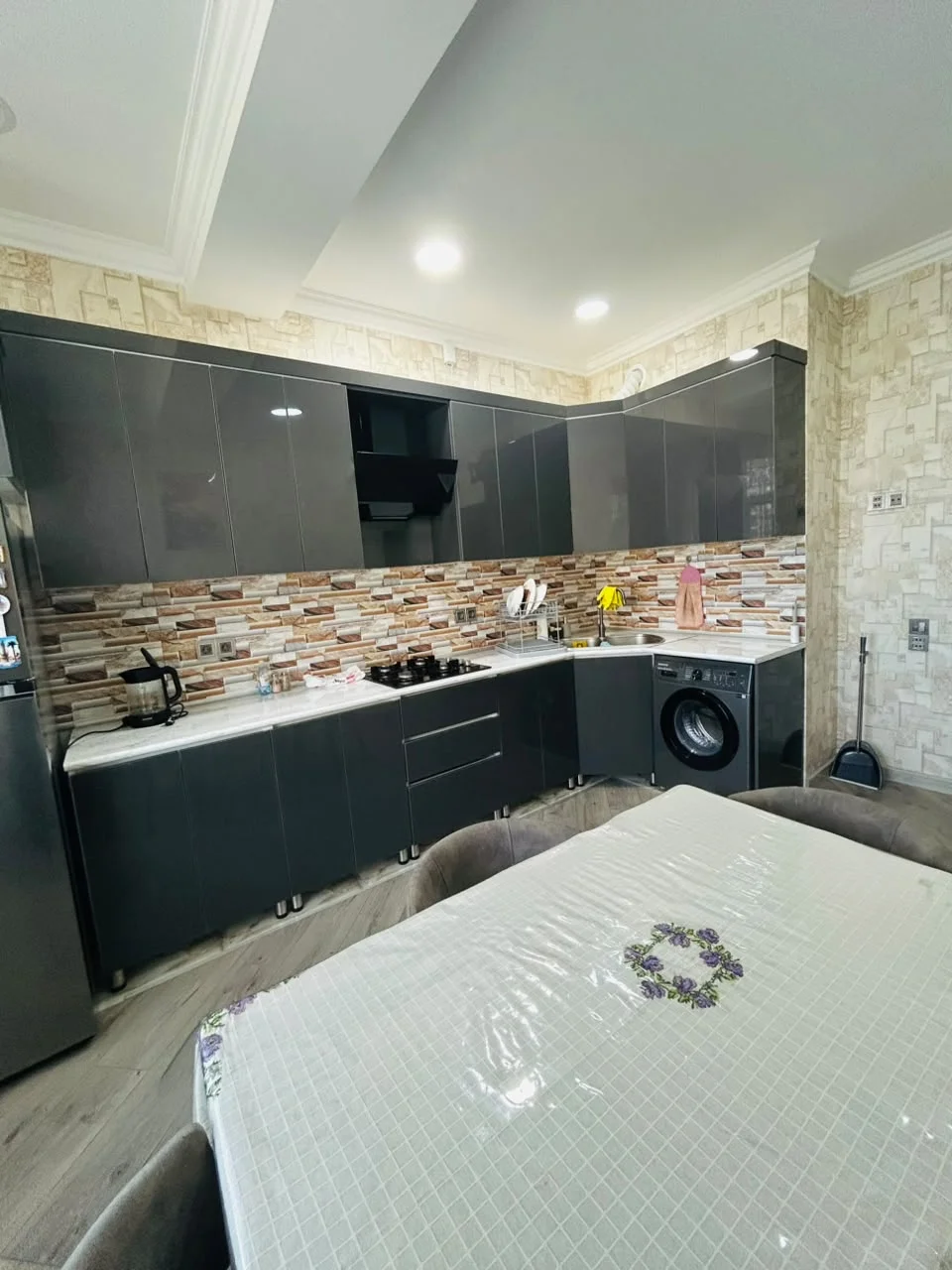 For rent 2-room Apartment 80 m² Xətai dist. Əhmədli settl. Həzi Aslanov metro – şəkil 8