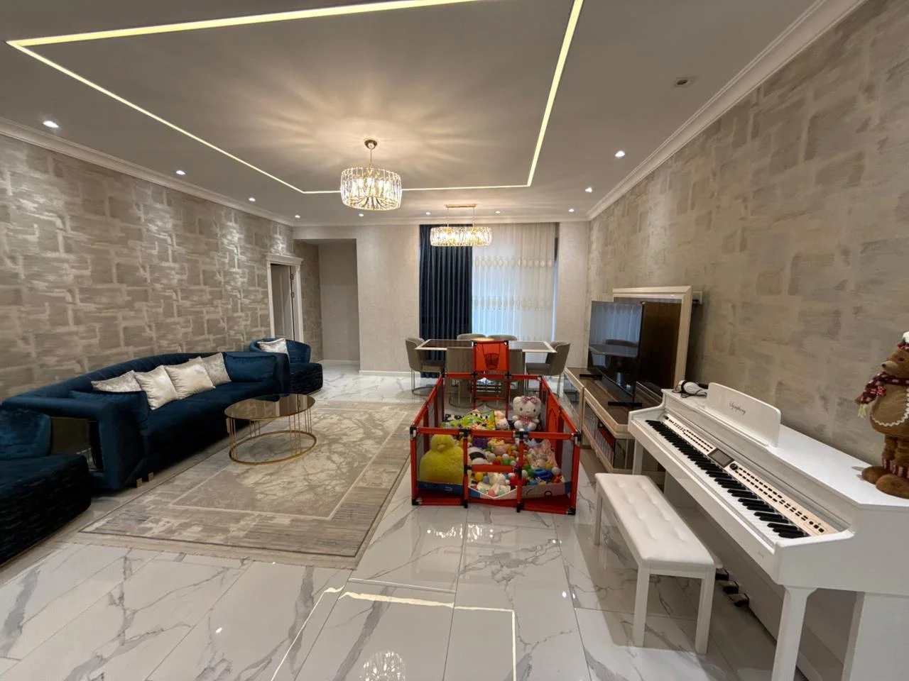 Kirayə 3 otaqlı Mənzil 148 m² Nəsimi r. – şəkil 10