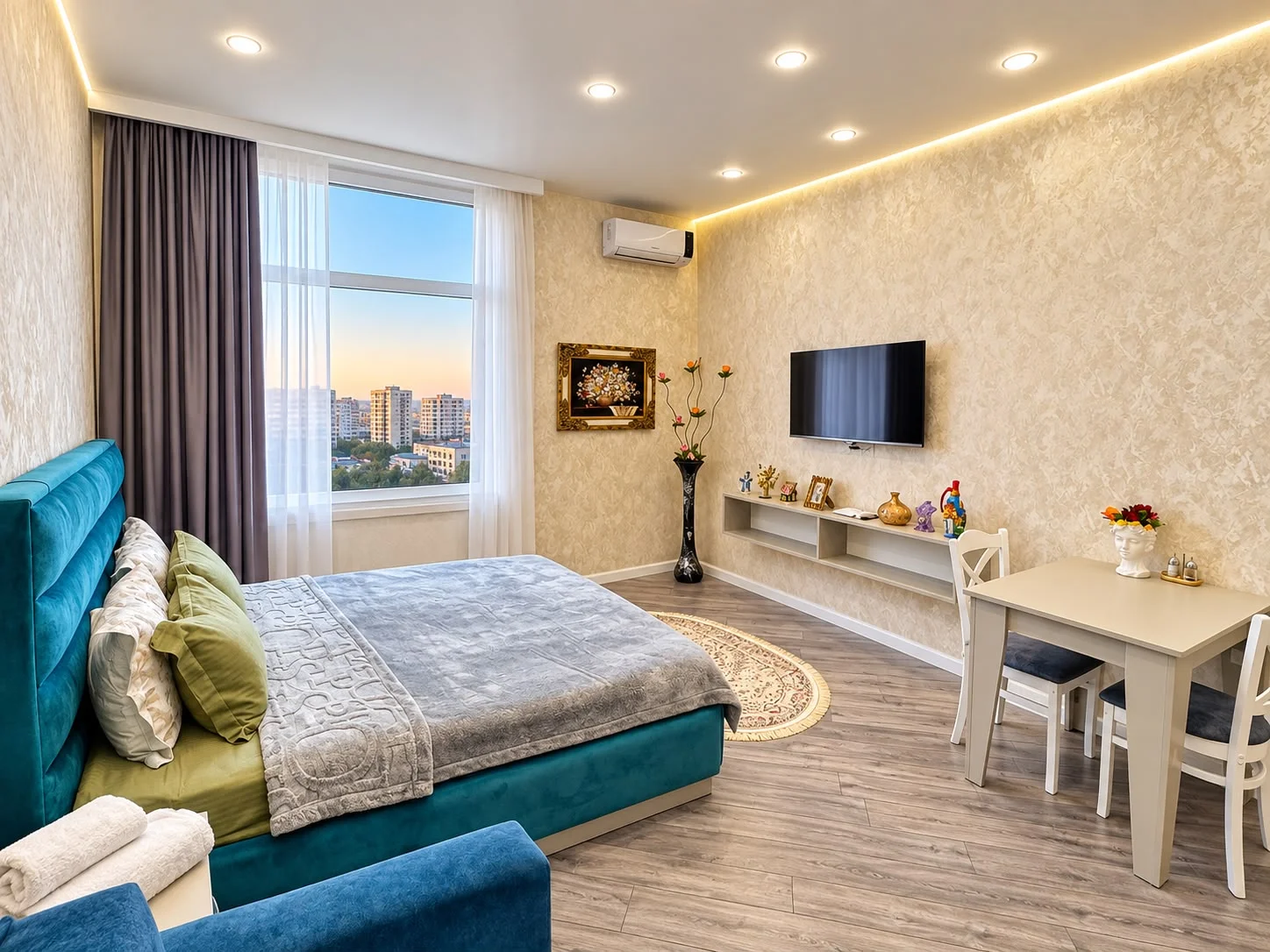 Kirayə 1 otaqlı Mənzil 45 m² Nərimanov r. – şəkil 3