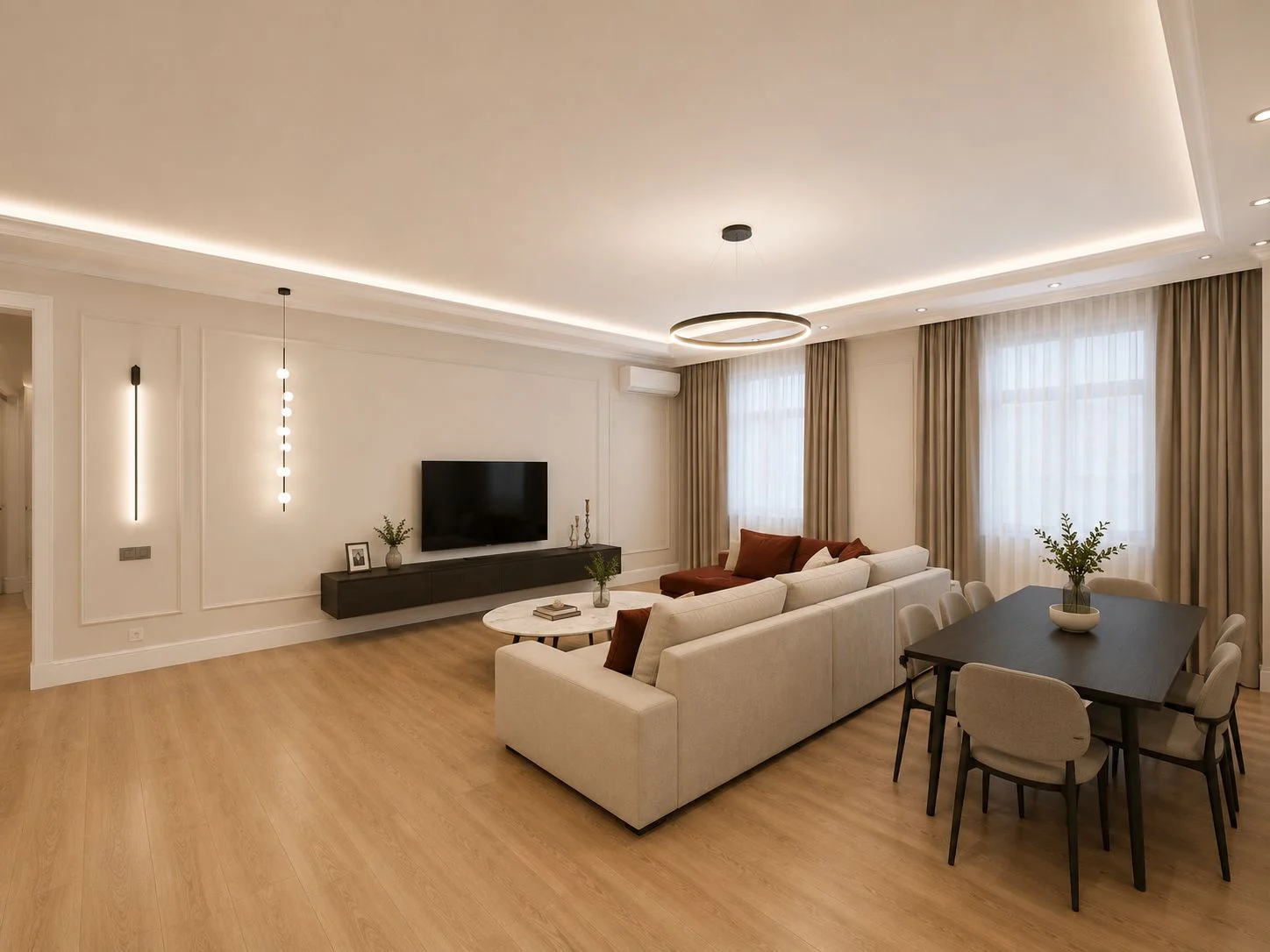 Kirayə 3 otaqlı Mənzil 150 m² Nəsimi r.