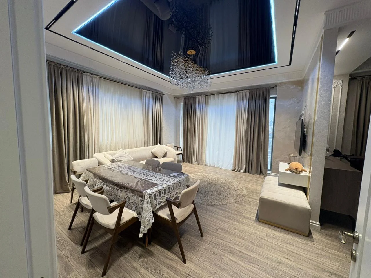 Аренда 3-комнатная Квартира 100 m² Xətai р-н Ağ şəhər пос. – şəkil 1
