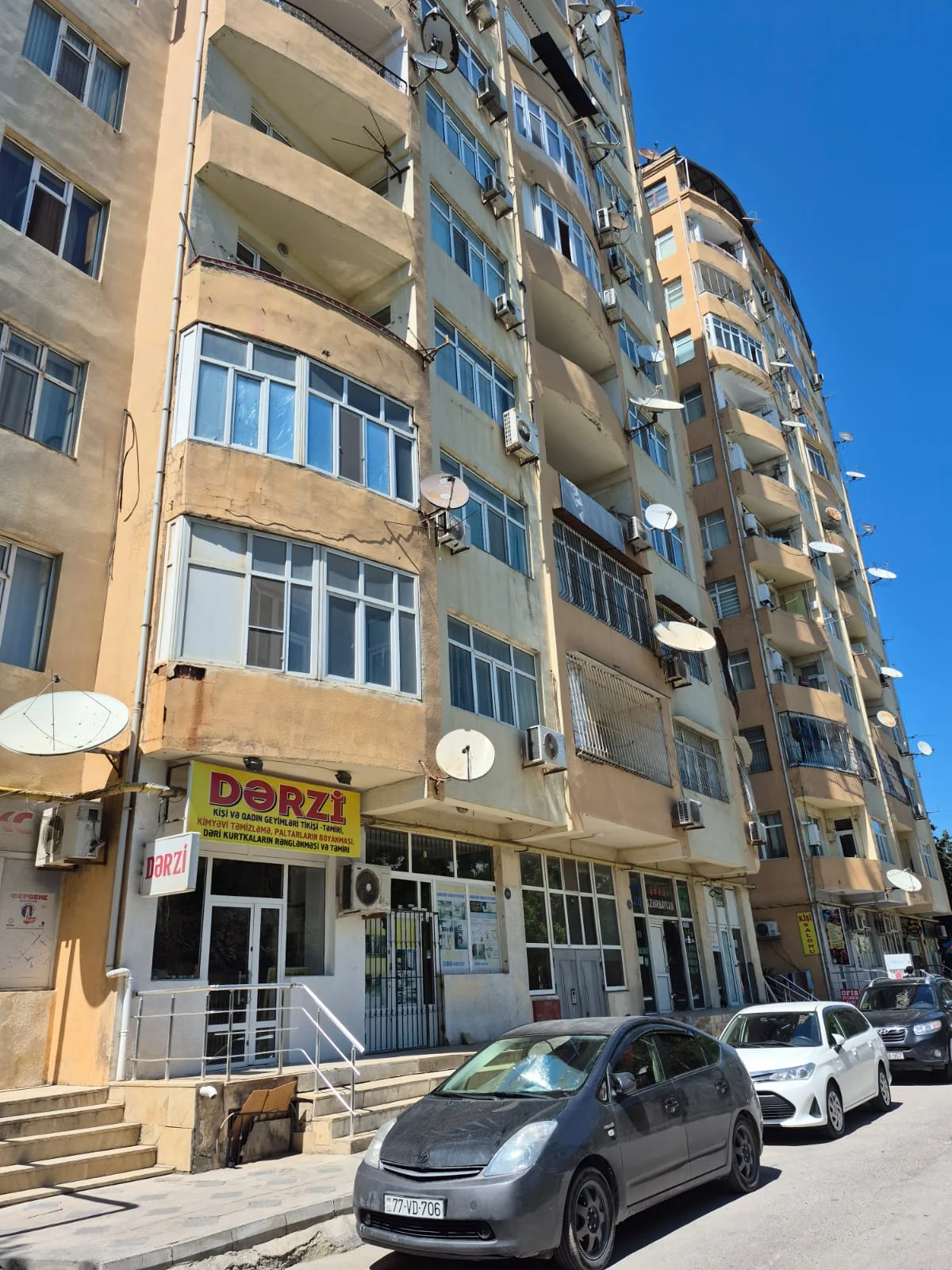 Satılık 2 odalı Daire 98 m² Nizami ilçesi Neftçilər metro – şəkil 1