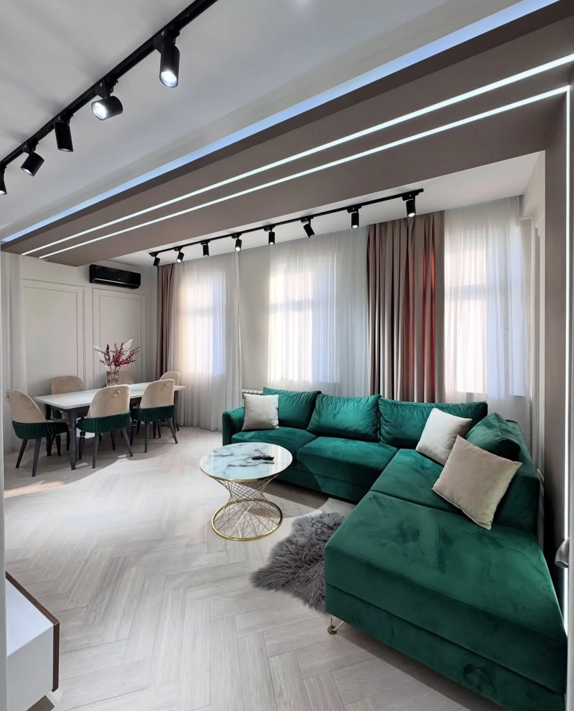 Kirayə 3 otaqlı Mənzil 135 m² Nəsimi r. Nizami m. – şəkil 4