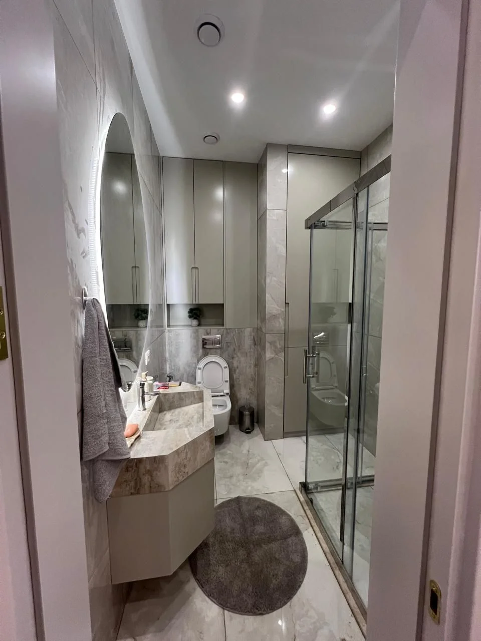 Kirayə 3 otaqlı Mənzil 120 m² Xətai r. Ağ şəhər q. – şəkil 12