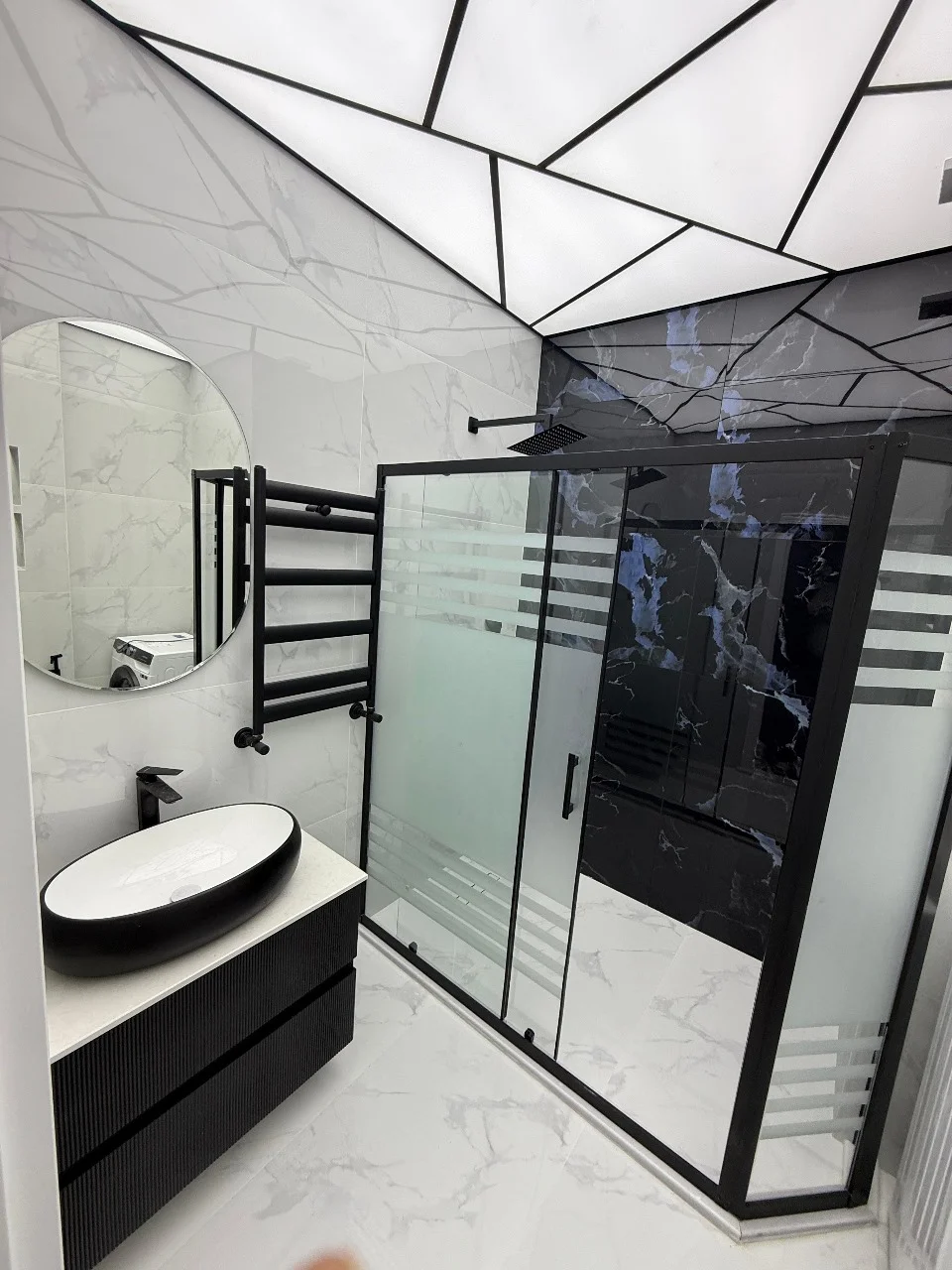 Kirayə 4 otaqlı Mənzil 130 m² Xətai r. Ağ şəhər q. – şəkil 17