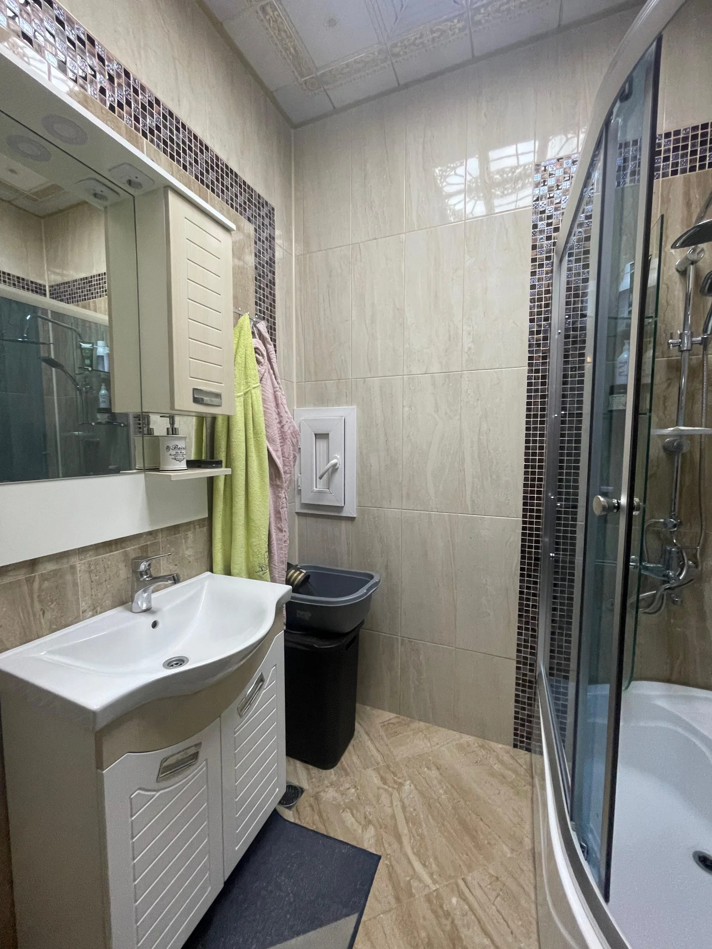 For rent 3-room Apartment 114 m² Nizami dist. 8-ci kilometr settl. Neftçilər metro – şəkil 20