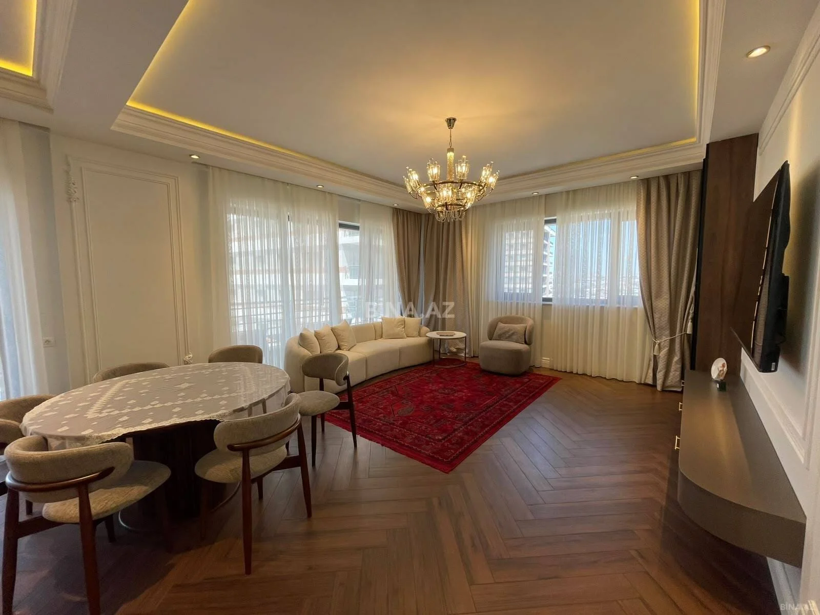 For rent 3-room Apartment 157 m² Xətai dist. Ağ şəhər settl. – şəkil 3