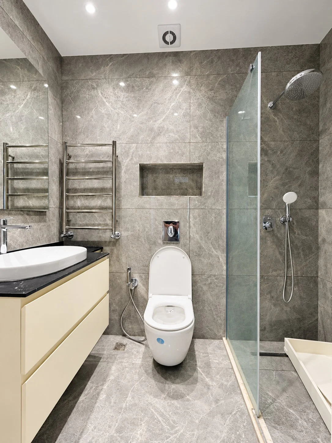 Kirayə 3 otaqlı Mənzil 100 m² Nərimanov r. Bakmil m. – şəkil 4