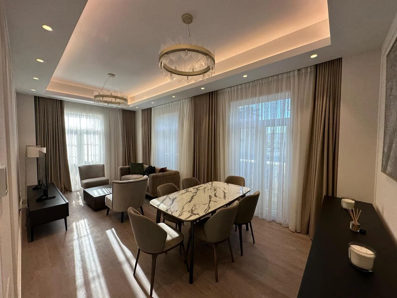 For rent 3-room Apartment 110 m² Xətai dist. Ağ şəhər settl. – şəkil 4