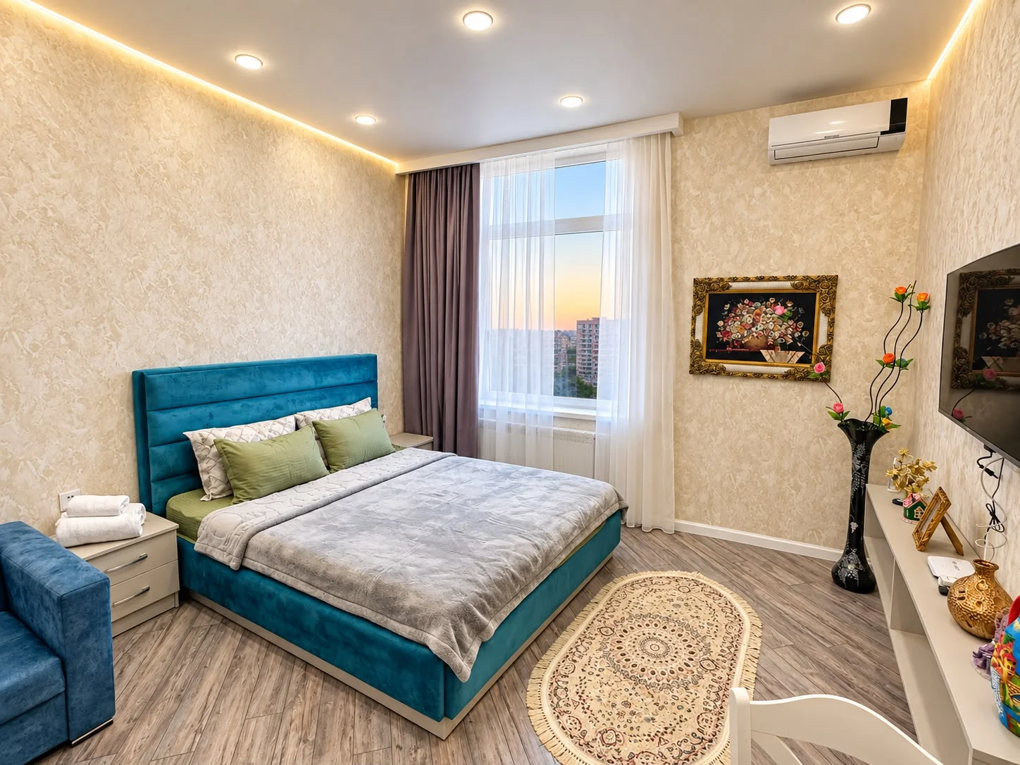 Kirayə 1 otaqlı Mənzil 45 m² Nərimanov r. – şəkil 2