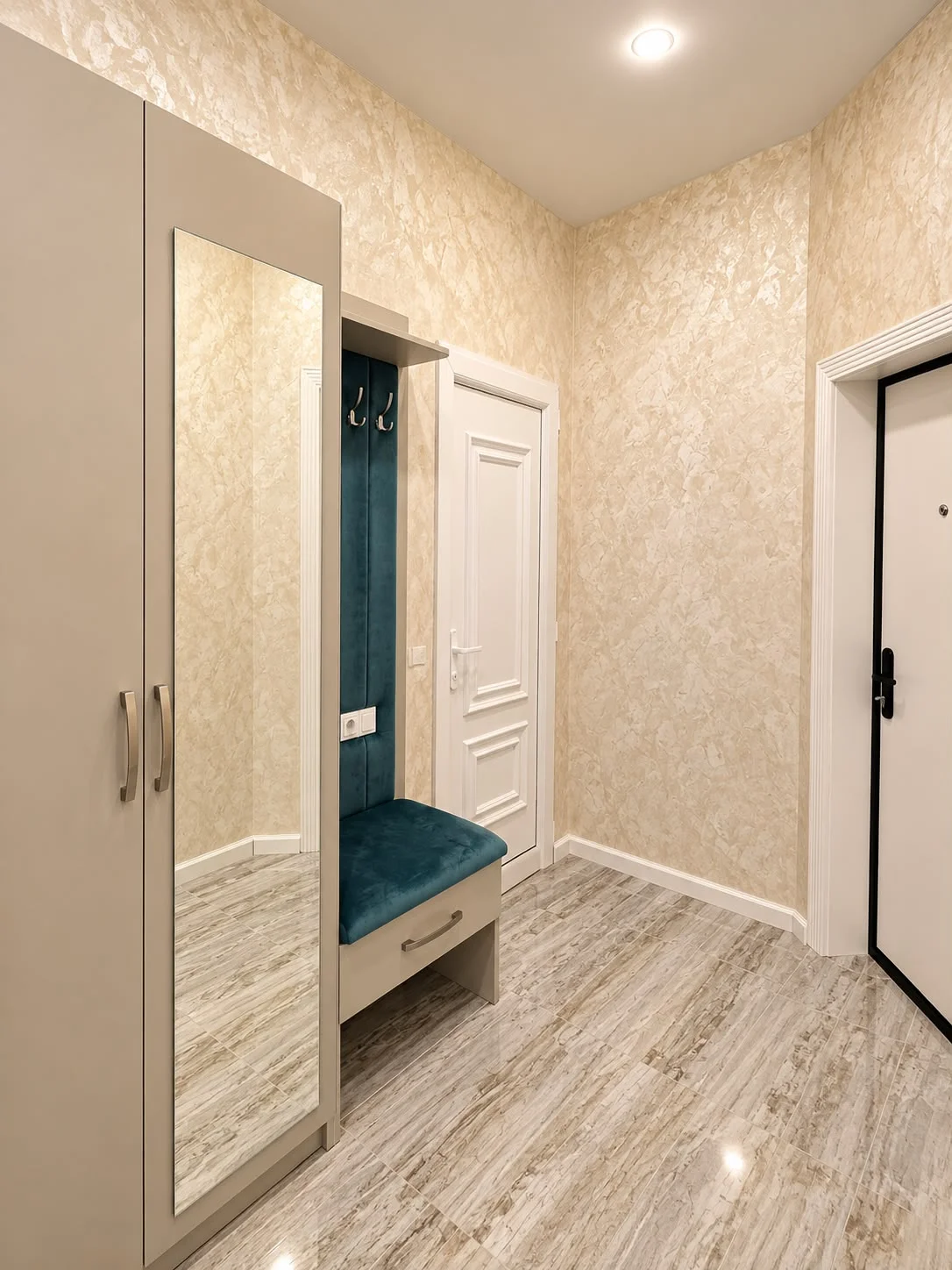 Kirayə 1 otaqlı Mənzil 45 m² Nərimanov r. Gənclik m. – şəkil 7