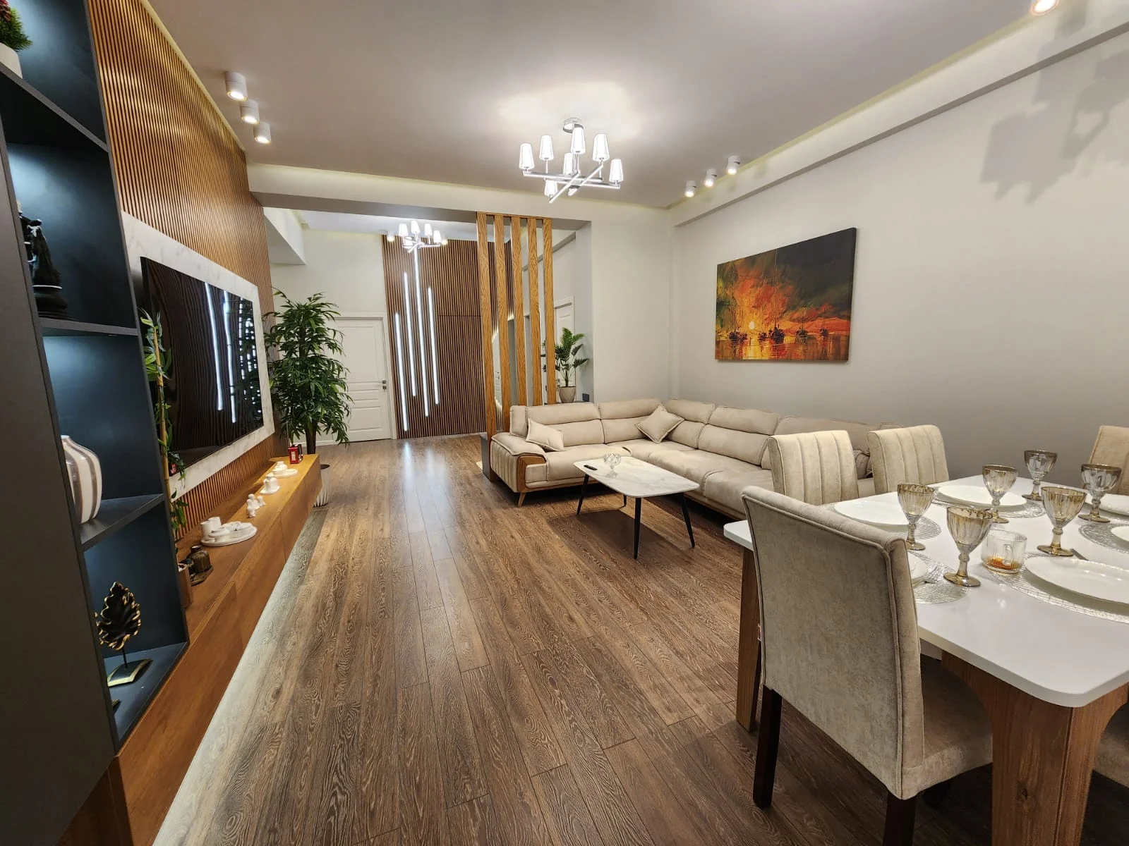 Kirayə 3 otaqlı Mənzil 145 m² Xətai r. Ağ şəhər q. – şəkil 2