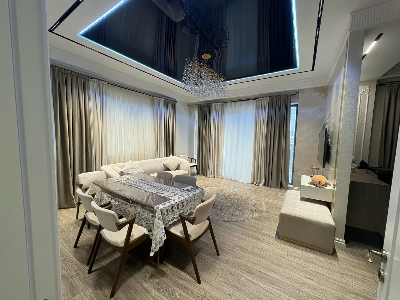 Kirayə 3 otaqlı Mənzil 100 m² Xətai r. Ağ şəhər q. – şəkil 2