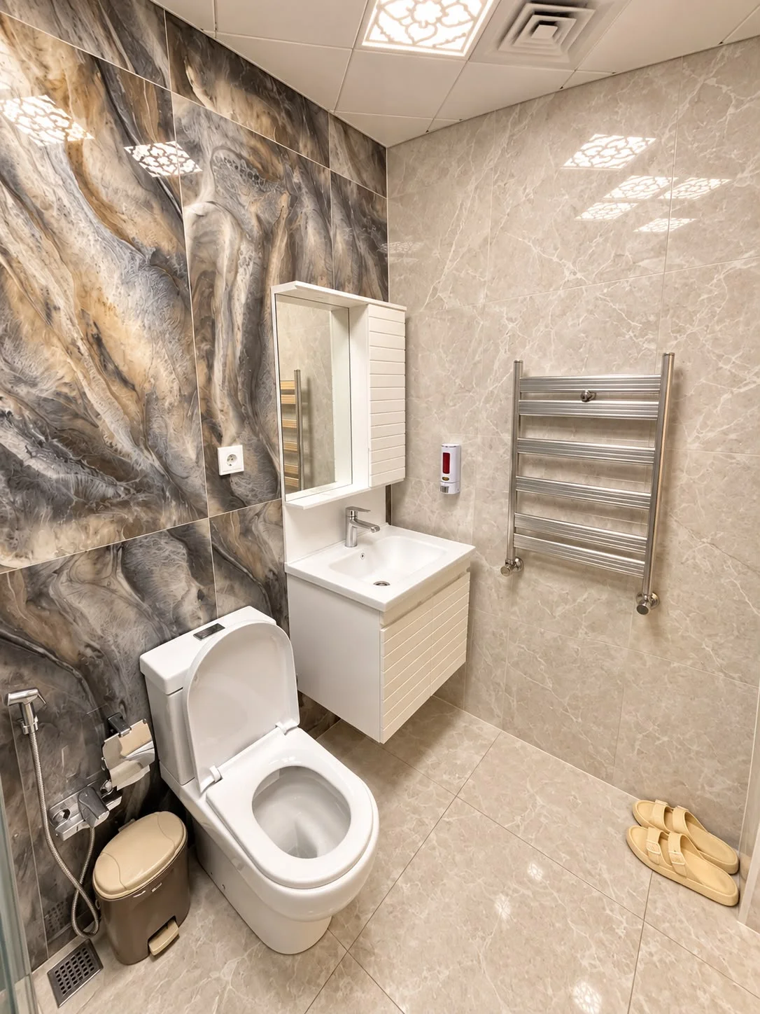 Kirayə 1 otaqlı Mənzil 45 m² Nərimanov r. Gənclik m. – şəkil 10