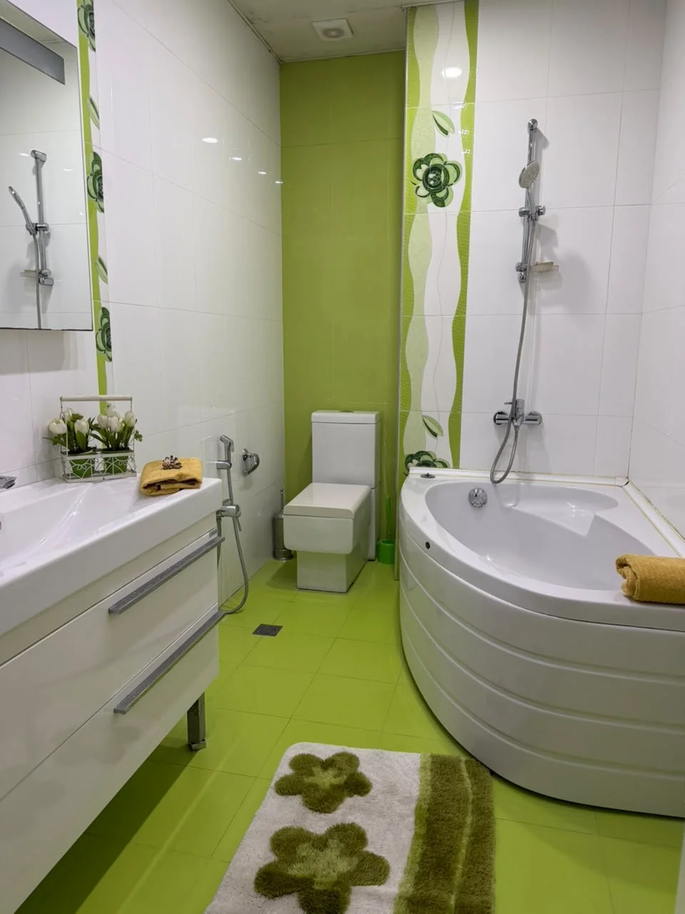 Kirayə 3 otaqlı Mənzil 130 m² Nəsimi r. – şəkil 18