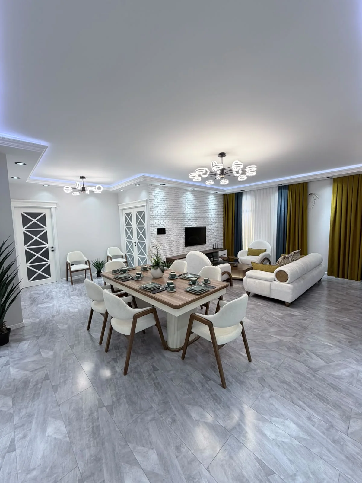 Kirayə 3 otaqlı Mənzil 140 m² Nəsimi r.