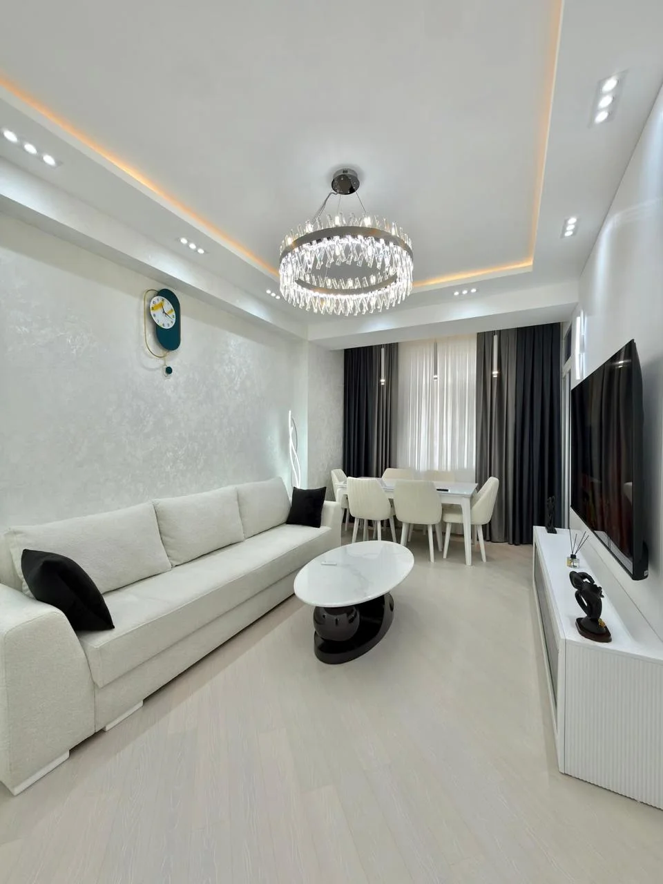 Dərnəgüldə yeni təmirli mənzil