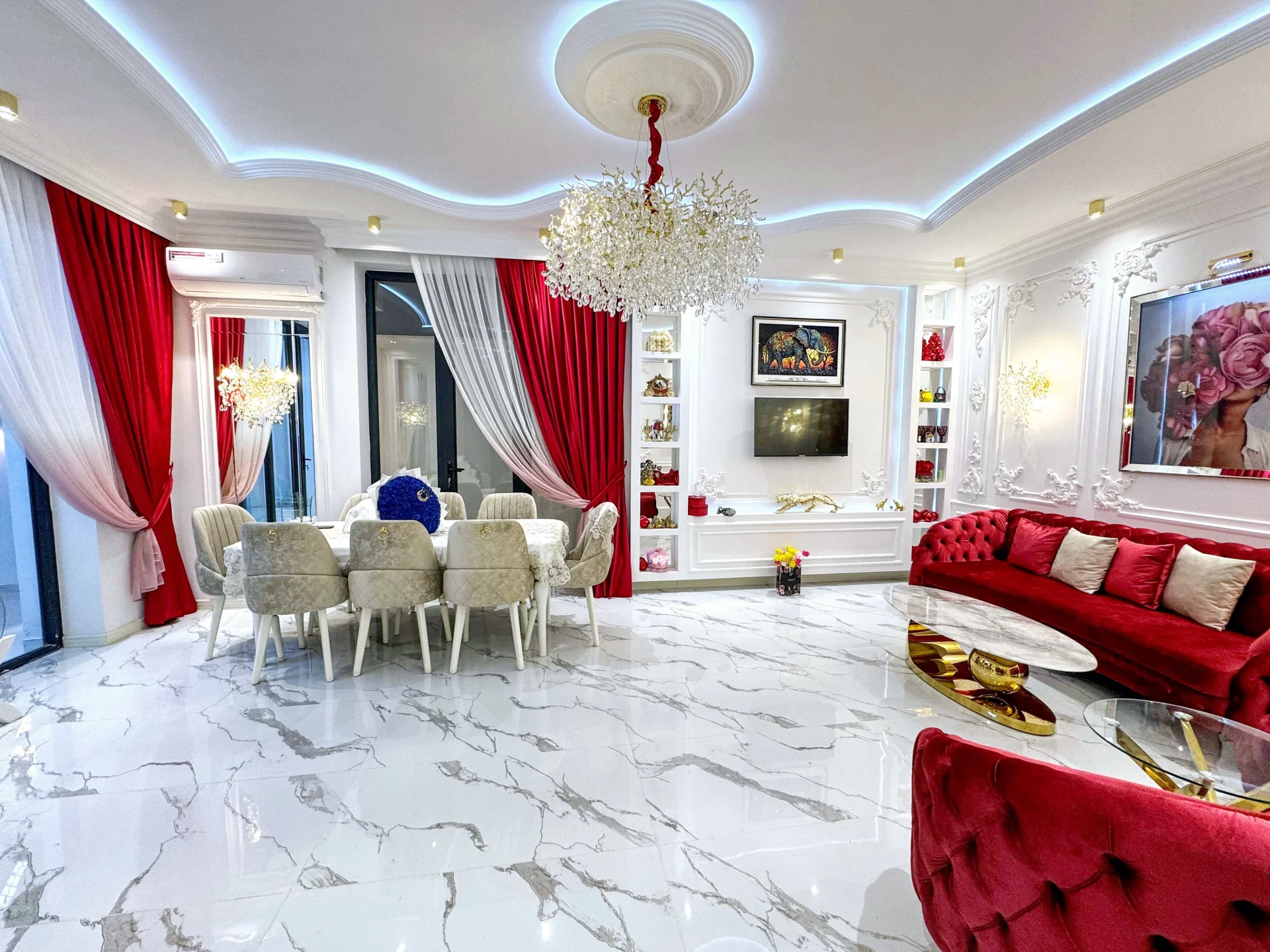 Kirayə 5 otaqlı Həyət evi / Bağ evi 240 m² Xəzər r.