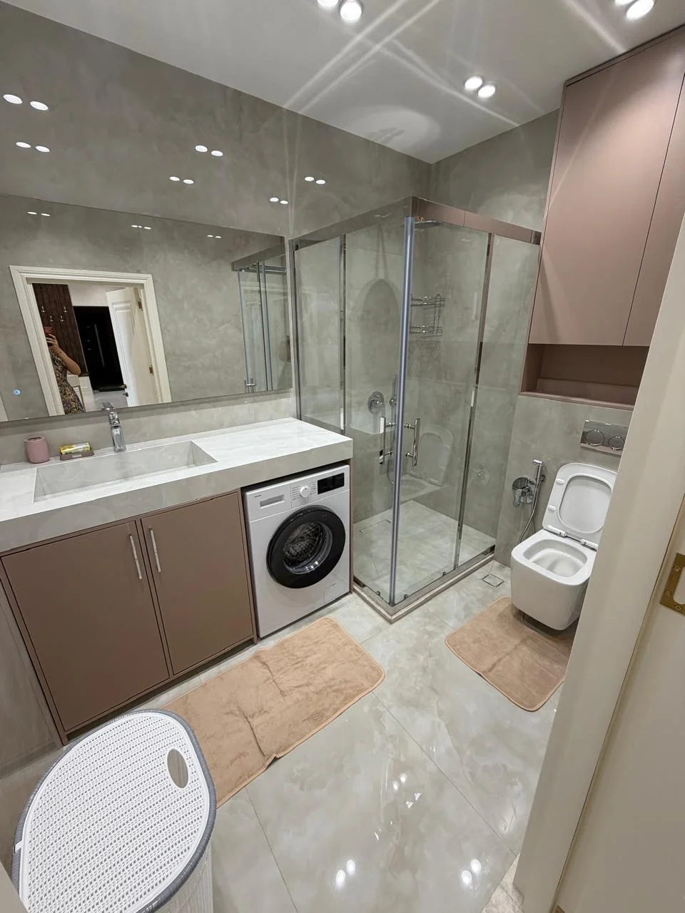 Kirayə 4 otaqlı Mənzil 180 m² Nəsimi r. – şəkil 18