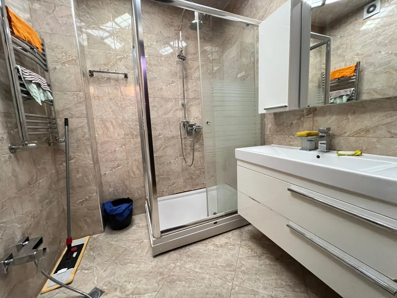 Kirayə 2 otaqlı Mənzil 110 m² Xətai r. Ağ şəhər q. – şəkil 15
