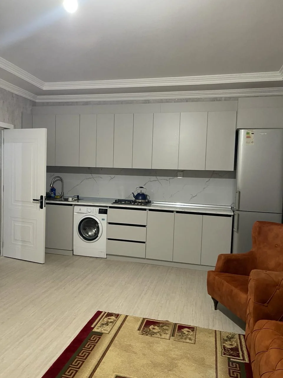 Kirayə 3 otaqlı Mənzil 80 m² Yasamal r. Yeni Yasamal q. İnşaatçılar m. – şəkil 2
