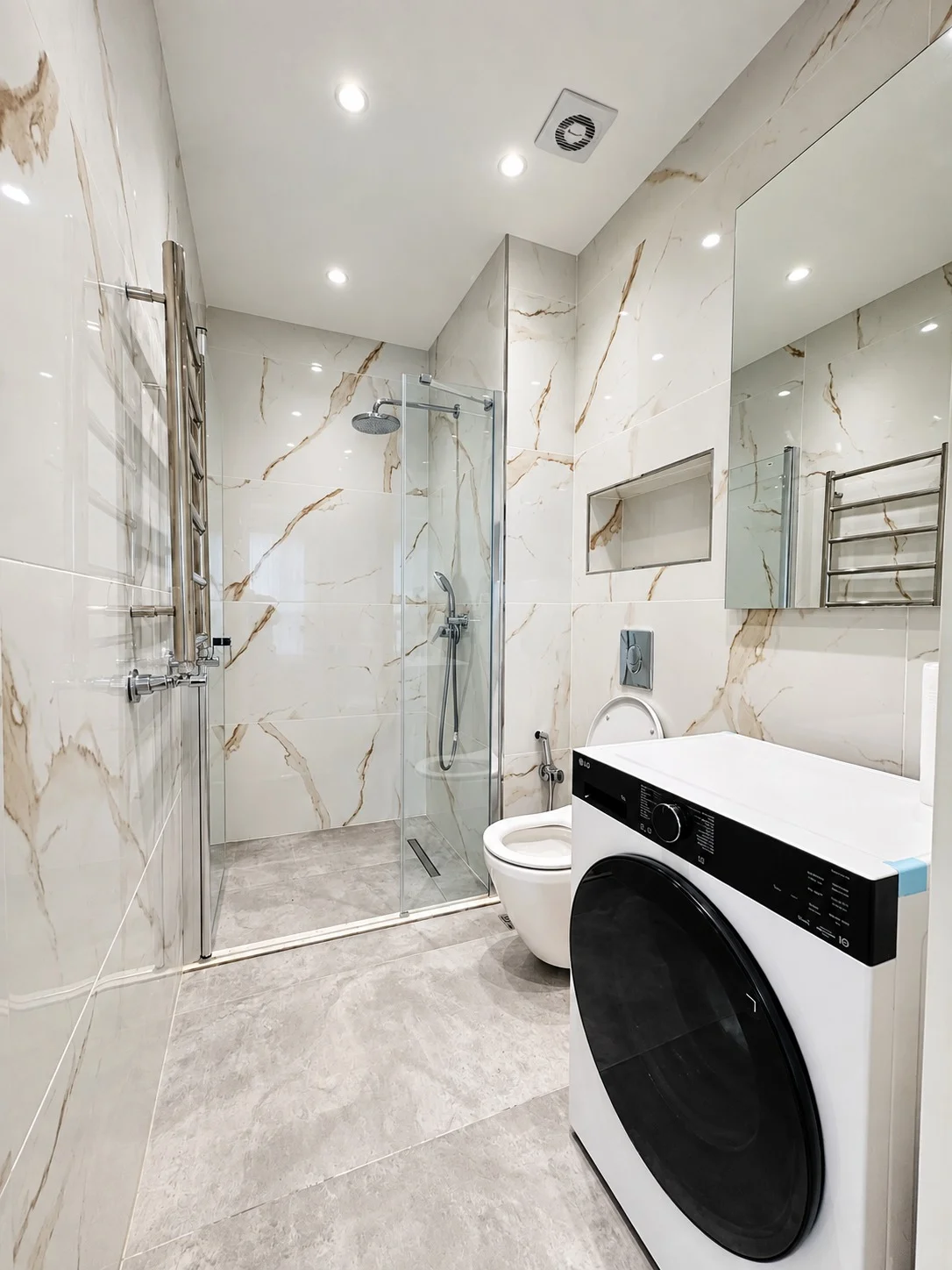 Kirayə 3 otaqlı Mənzil 100 m² Nərimanov r. Bakmil m. – şəkil 9