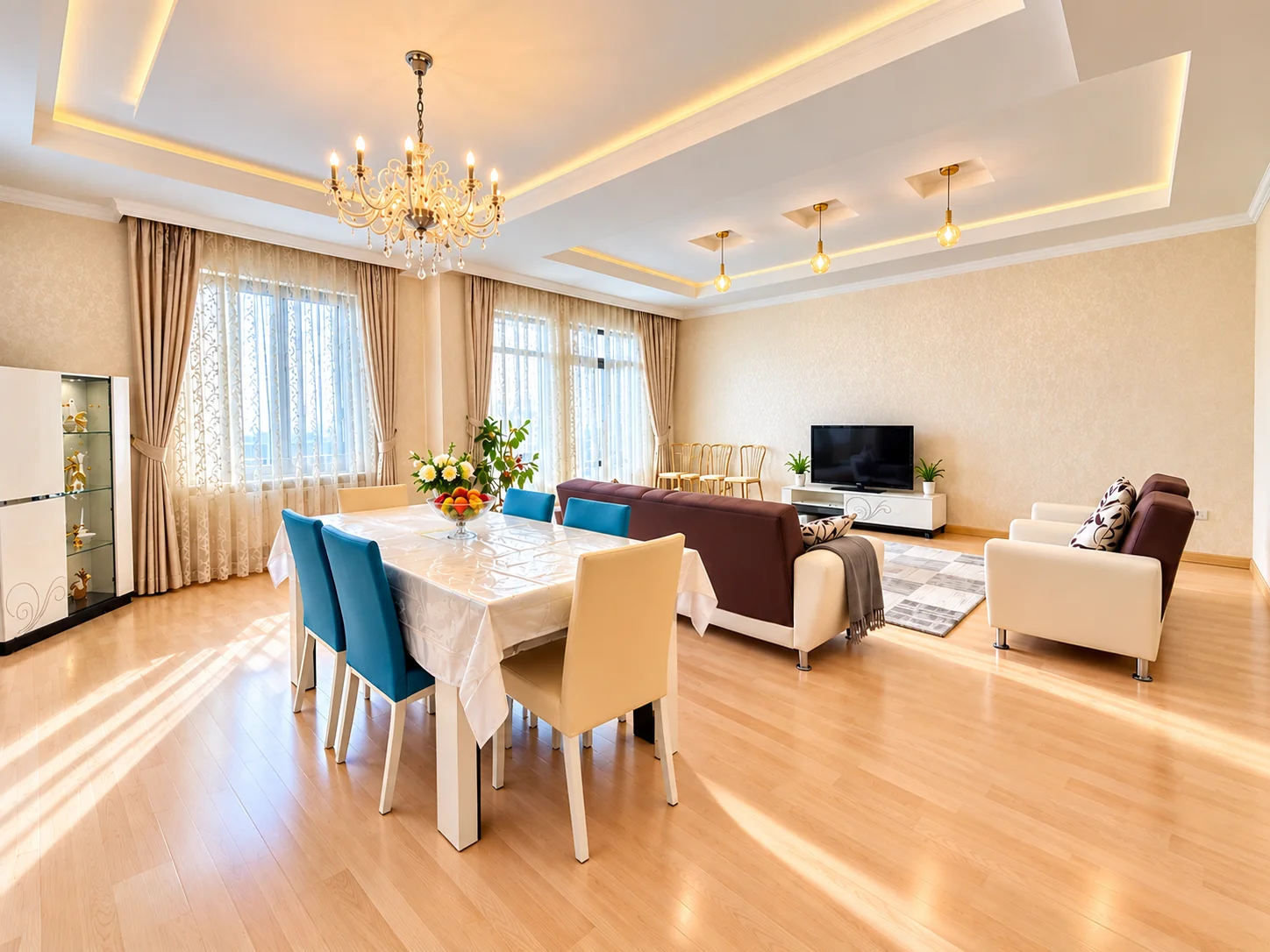 Kirayə 4 otaqlı Mənzil 230 m² Nəsimi r. – şəkil 16