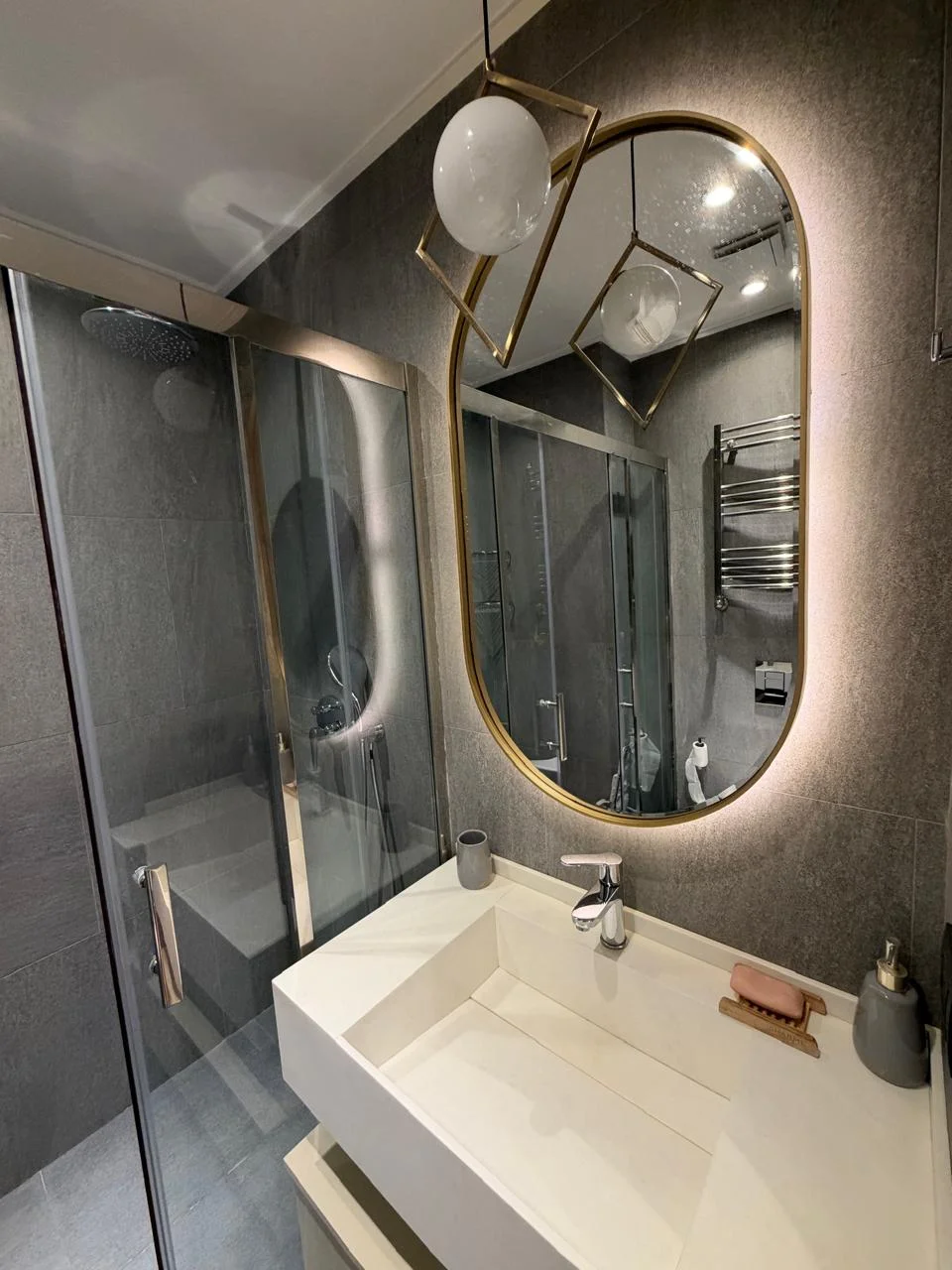 Kirayə 4 otaqlı Mənzil 170 m² Xətai r. Ağ şəhər q. – şəkil 15