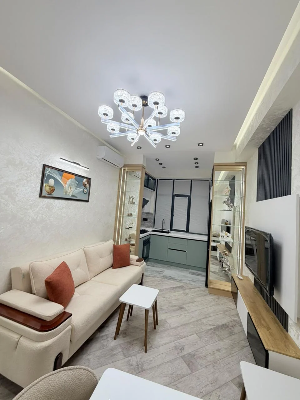 Satılır 2 otaqlı Mənzil 46 m² Nizami r. 8-ci kilometr q. Qara qarayev m. – şəkil 1