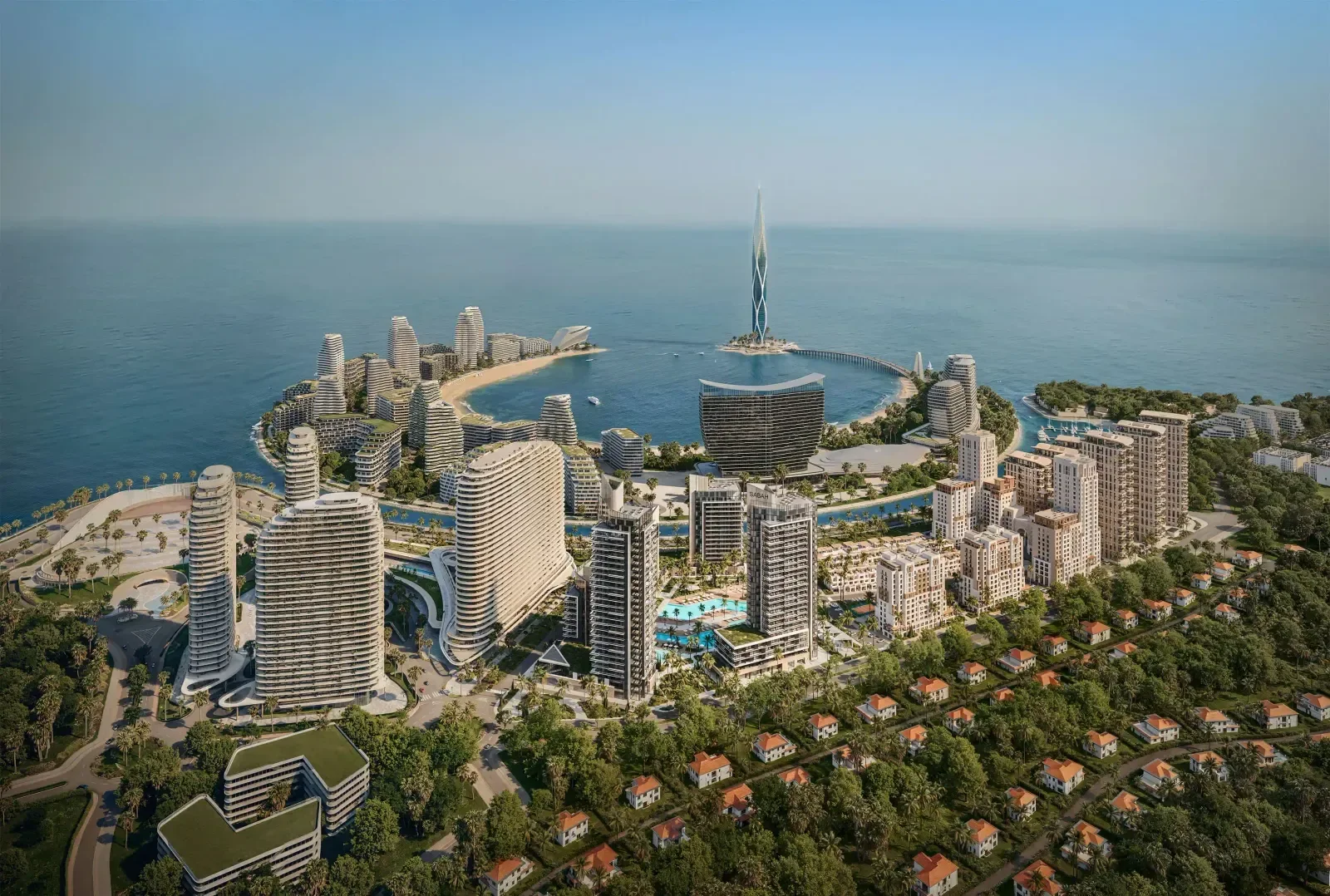 Satılır 1 otaqlı Mənzil 57 m² Sabunçu r. Sea Breeze q. – şəkil 1