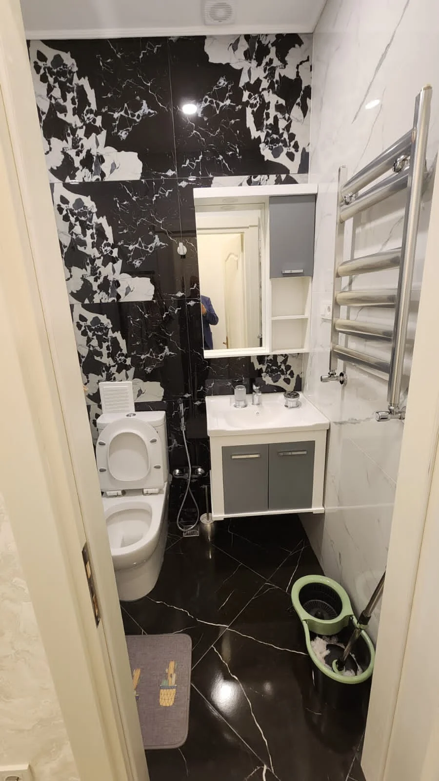 Kirayə 3 otaqlı Mənzil 84 m² Yasamal r. İnşaatçılar m. – şəkil 19