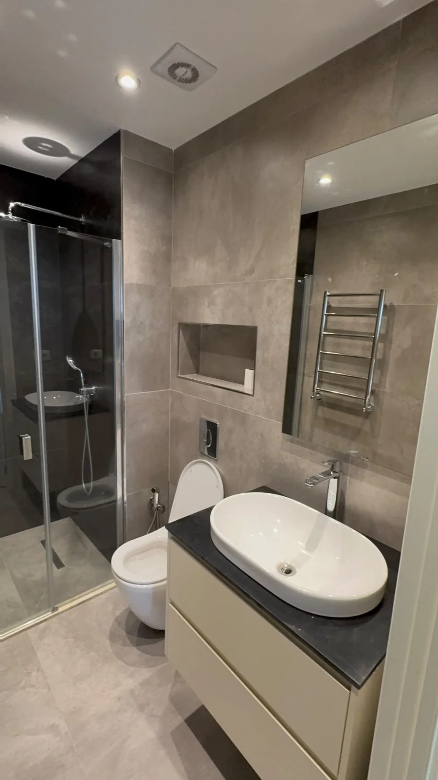 Kirayə 3 otaqlı Mənzil 87 m² Nərimanov r. Bakmil m. – şəkil 13