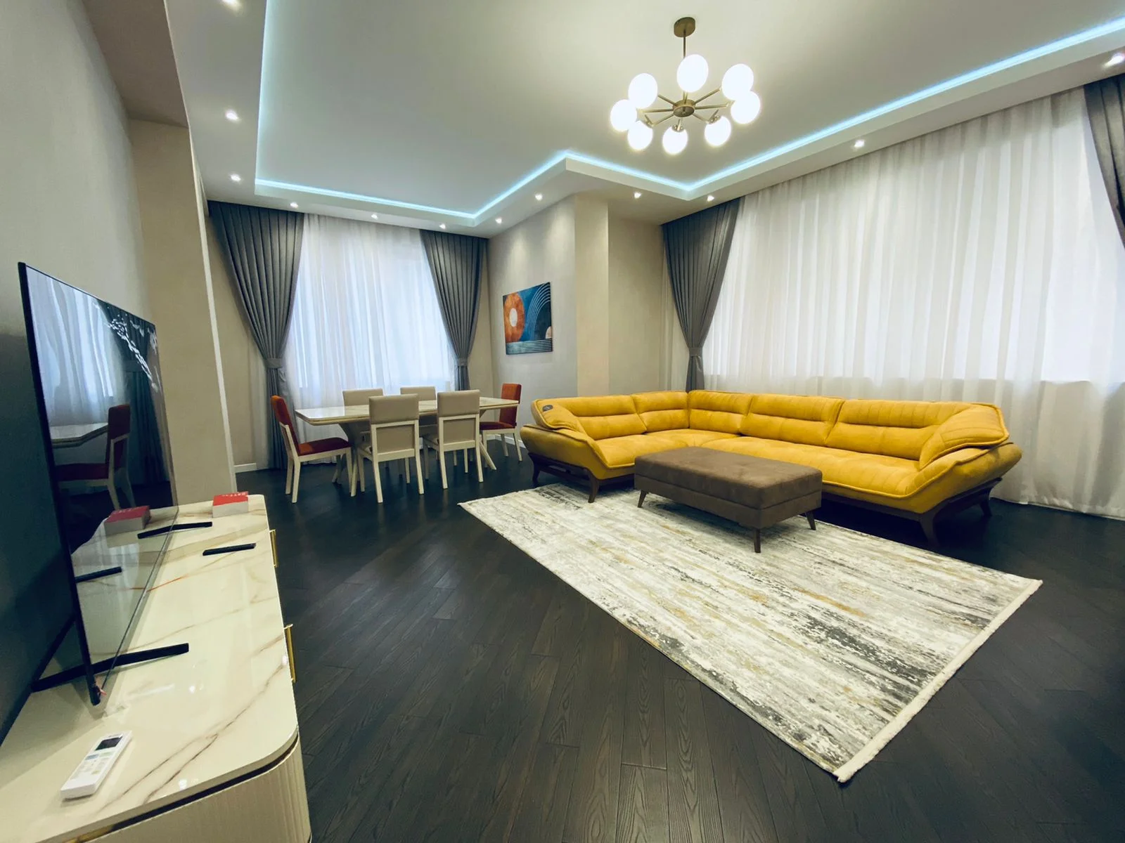 Kirayə 3 otaqlı Mənzil 120 m² Yasamal r. Nizami m. – şəkil 2
