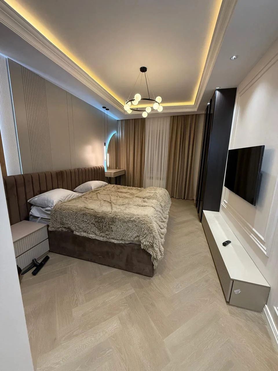Kirayə 2 otaqlı Mənzil 90 m² Xətai r. Ağ şəhər q. – şəkil 4