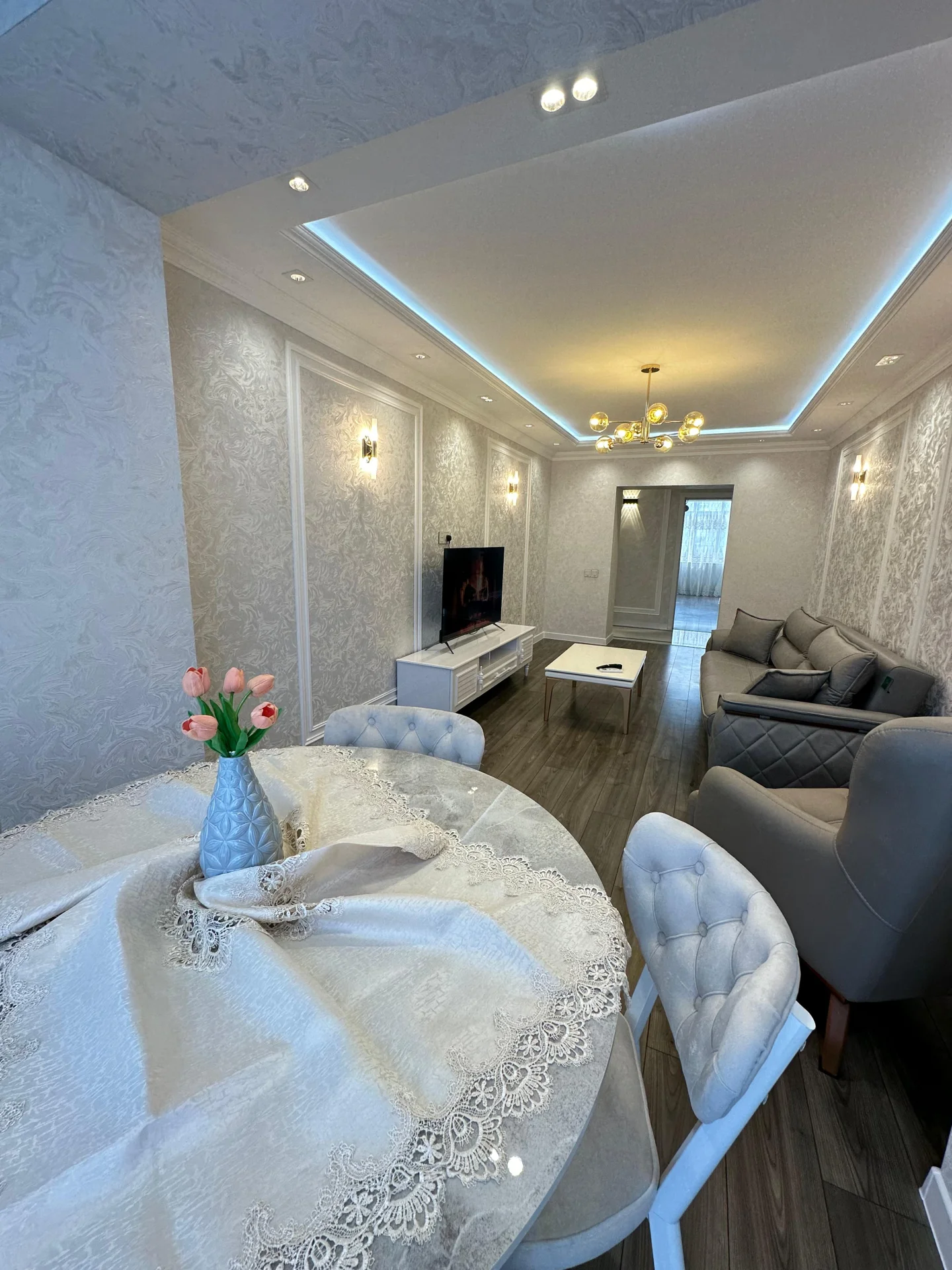 For rent 3-room Apartment 110 m² Səbail dist. Sahil metro – şəkil 1