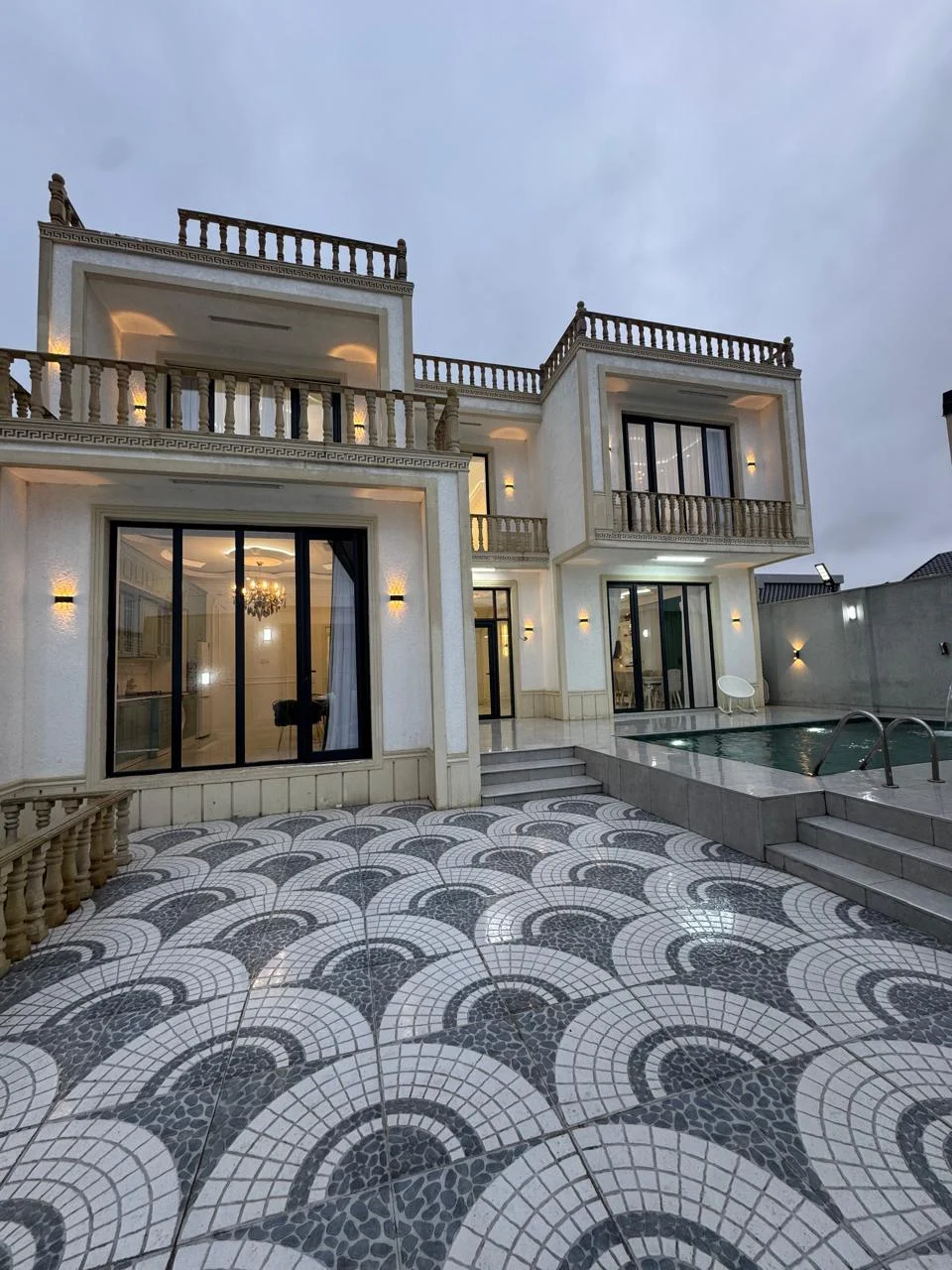 Kirayə 4 otaqlı Həyət evi / Bağ evi 240 m² Xəzər r.